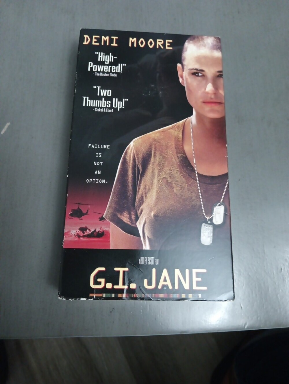 G.I. Jane VHS Movie — Demi Moore Cover Art